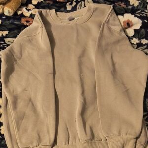 Men's Beige Sweatshirt